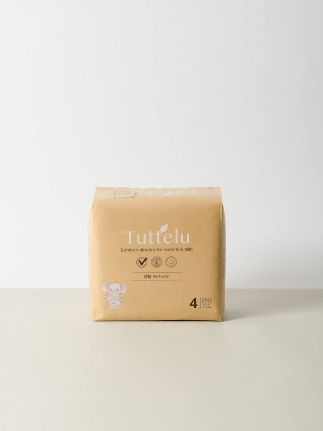 Pieluchy bambusowe rozm. 4 (7-11kg) / 24 szt.